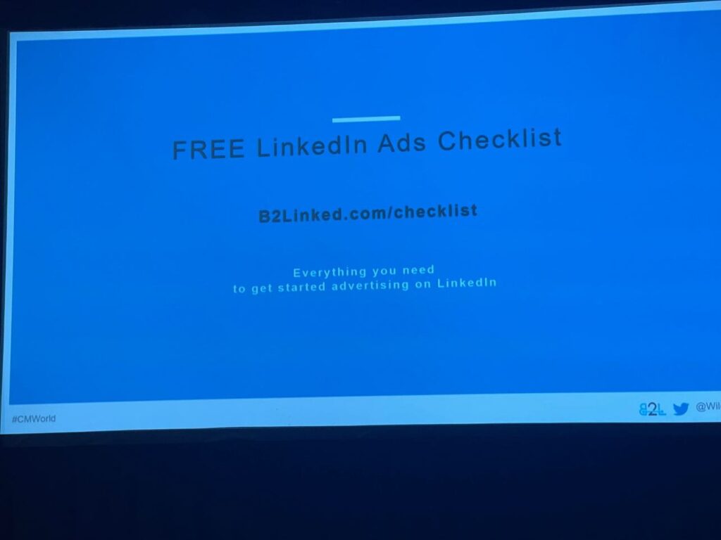 LinkedIn marketing masterclass