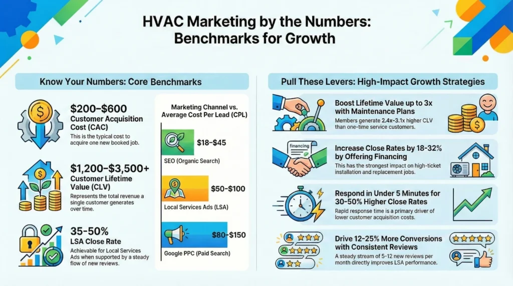 2026 HVAC Marketing Benchmarks & Growth Insights