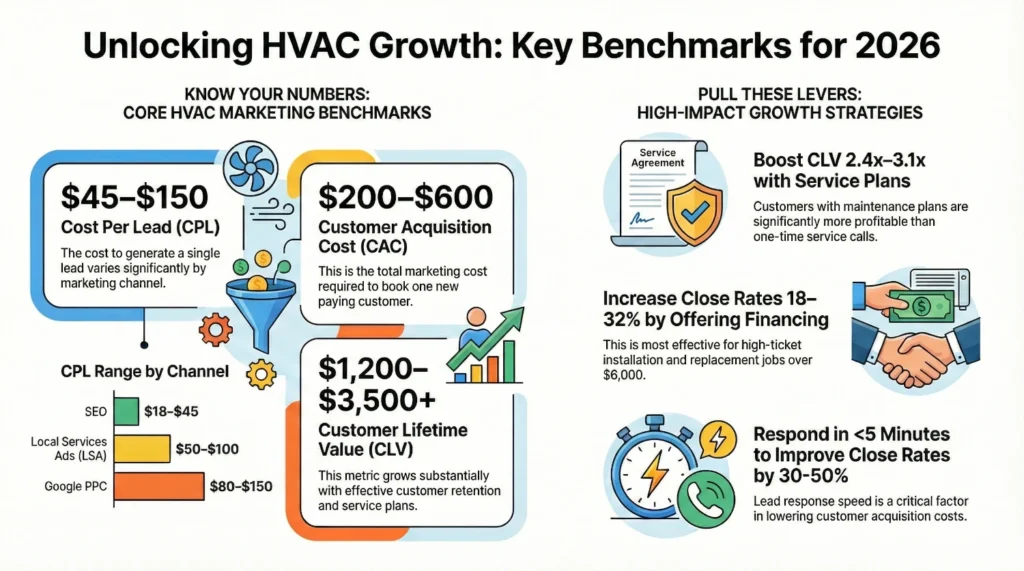 HVAC Marketing Benchmarks