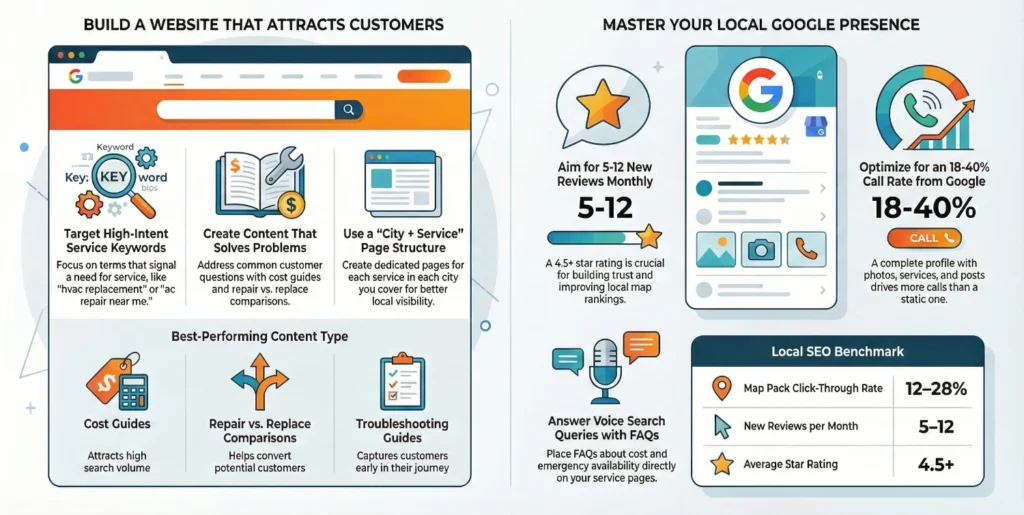HVAC SEO & Organic Search Opportunity Benchmarks