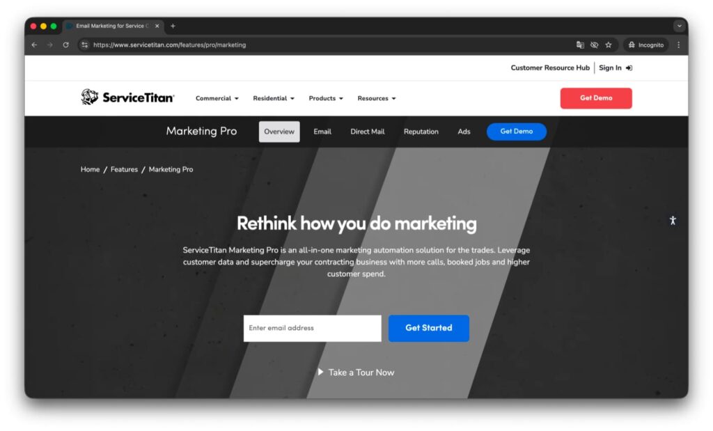 ServiceTitan Marketing Pro